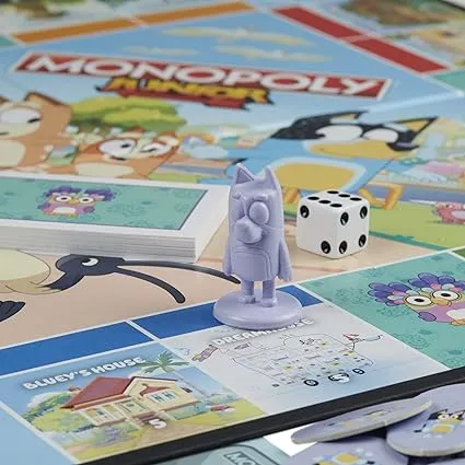 image of monopoly jr - bluey