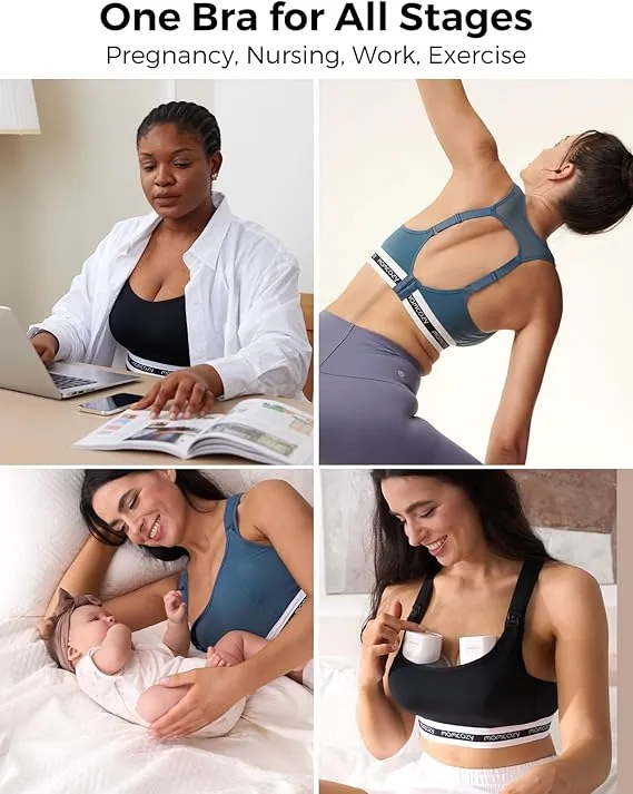 image of nursing sports bra