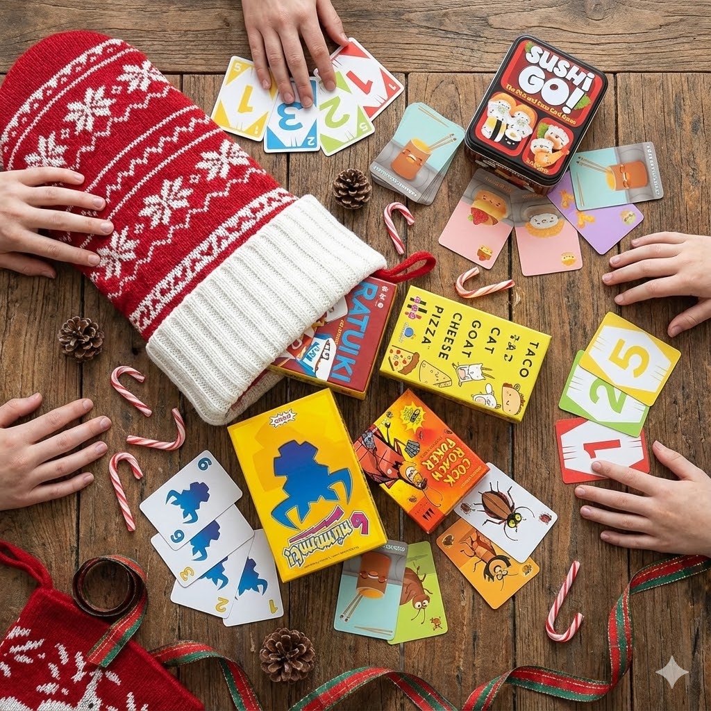 The Fit Fab Mom Holiday Guide 15+ Best Stocking Stuffer Card Games