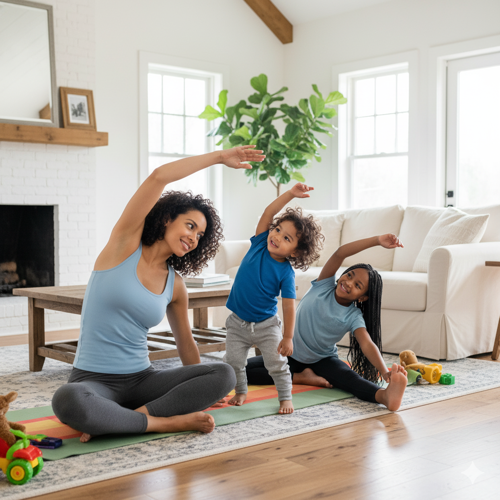 Simple At-Home Stretches for New Moms